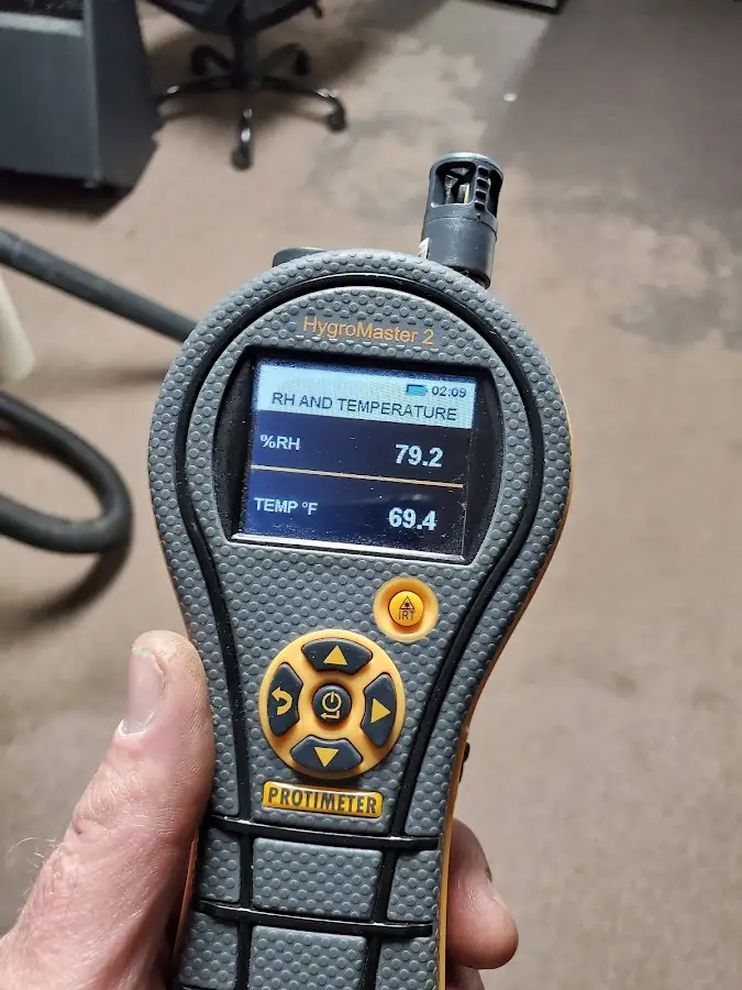 Moisture meter humidity assessment for Fire & Smoke Damage Restoration in Camp Pendleton Mainside